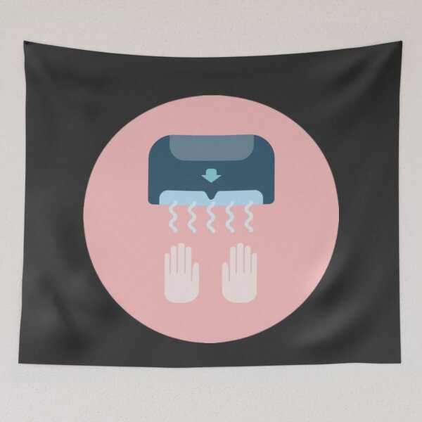 Item preview, Hand Dryer Pink Design designed and sold by GypsyGarou.
