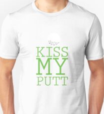 Kiss My Putt Funny Golf Unisex T-Shirt