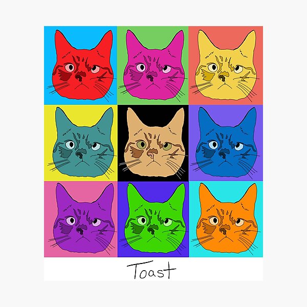 Item preview, Toast designed and sold by The Odd Cat Sanctuary  Merch.