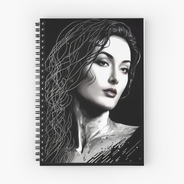 Item preview, portrait of monica bellucci oil painting designed and sold by Bz Clothes.
