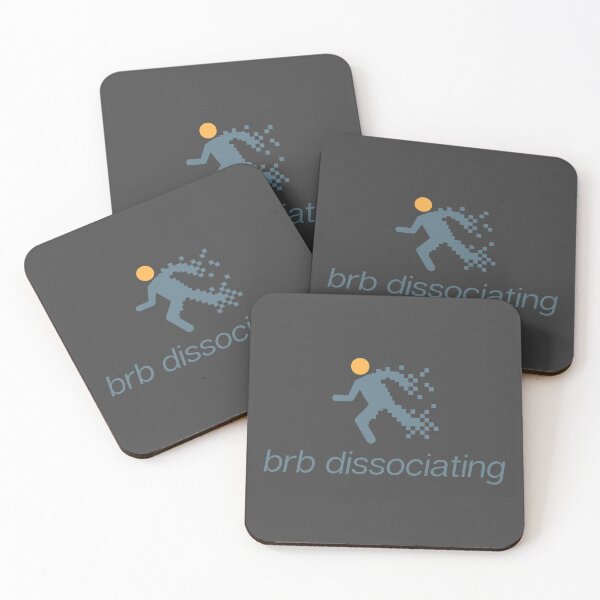 Item preview, brb dissociating | DID Dissociative Identity Disorder designed and sold by Systemhood.