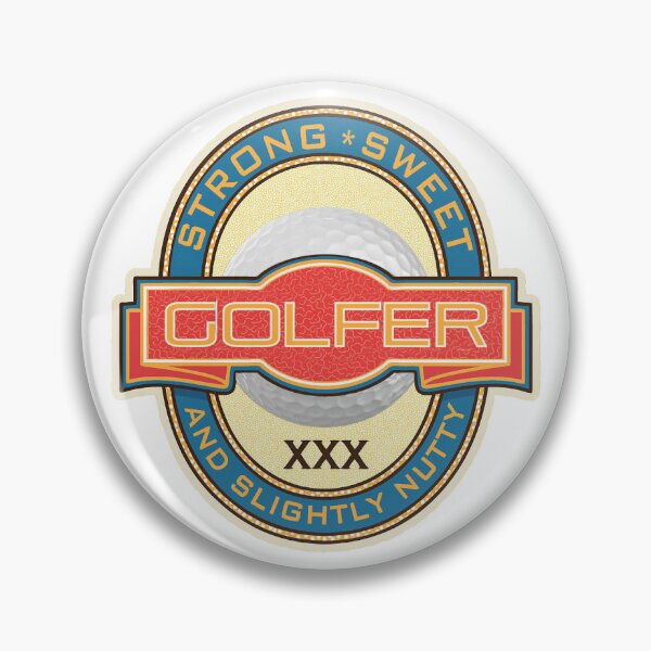 Item preview, Golfer beer label designed and sold by ArtShare.