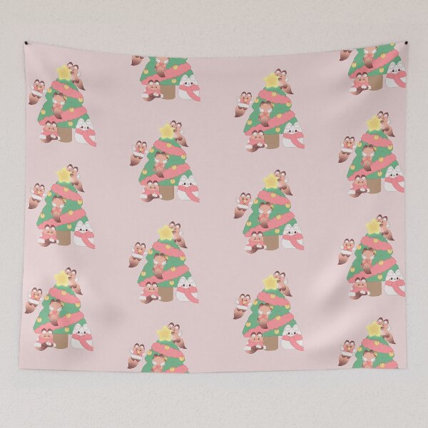 Item preview, fox christmas tree designed and sold by lumiangelica.
