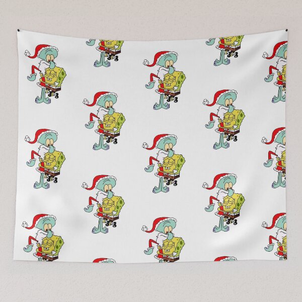 Item preview, Merry Christmas Squidward designed and sold by HollieCollie23.