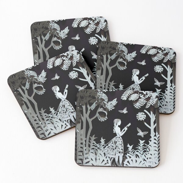 Item preview, Paper cut art of a girl designed and sold by Dicoart.