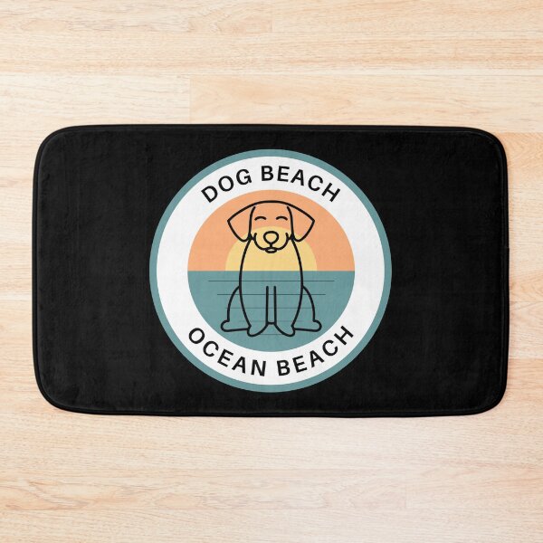 Item preview, Dog Beach in Ocean Beach, California designed and sold by MtWoodsonSales.