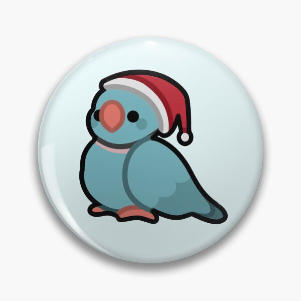 Aperçu de l'œuvre X-Mas Birbs - Indian Ringneck (Bleu) créée et vendue par blirbos.