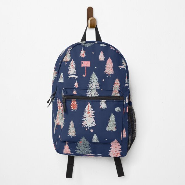 Item preview, Christmas Tree Farm in Navy designed and sold by Jean-Pham.