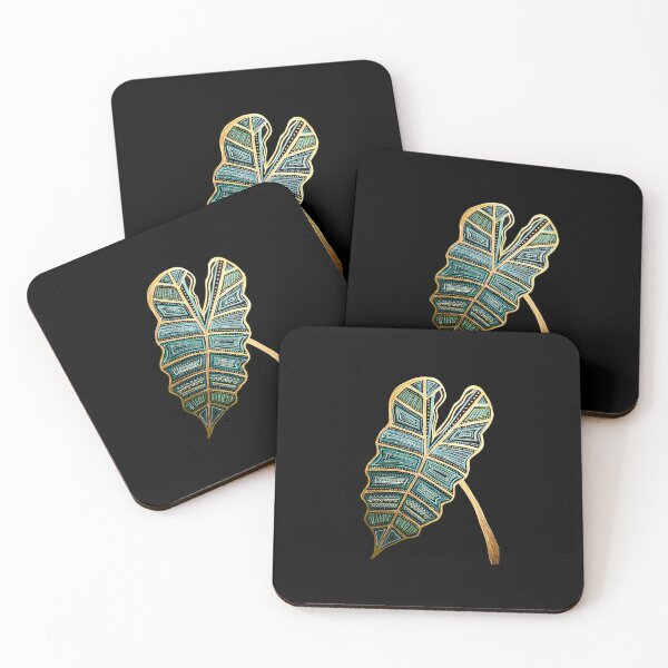 Item preview, Hoja de Alocasia metálica atrevida designed and sold by TheArtyOne11.