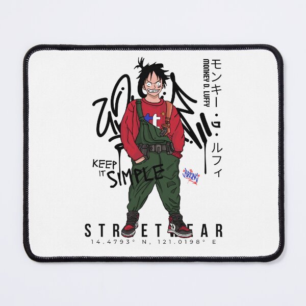 Item preview, Anime luffy strawhat streetwear onepiece designed and sold by bhernm.