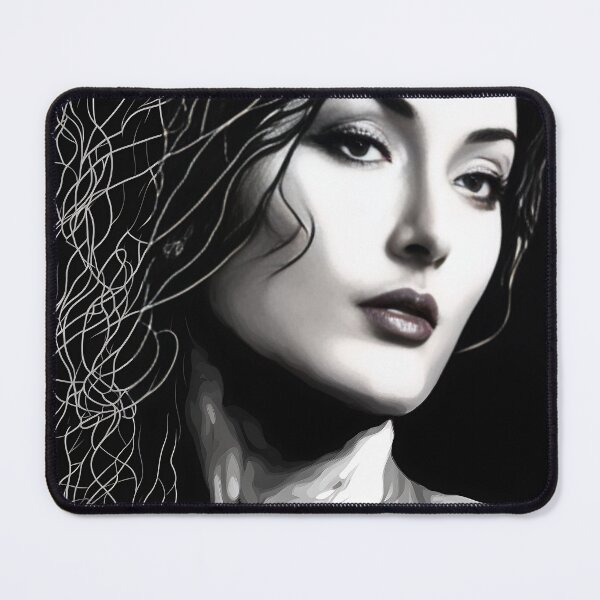 Item preview, portrait of monica bellucci oil painting designed and sold by Bz Clothes.