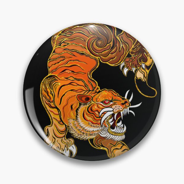 Item preview, The golden Chinese tiger !!! designed and sold by Maruly.