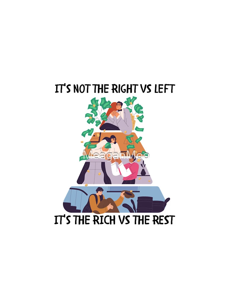 Thumbnail 4 of 4, iPhone Case, The RICH vs the REST designed and sold by MeaganMoo.