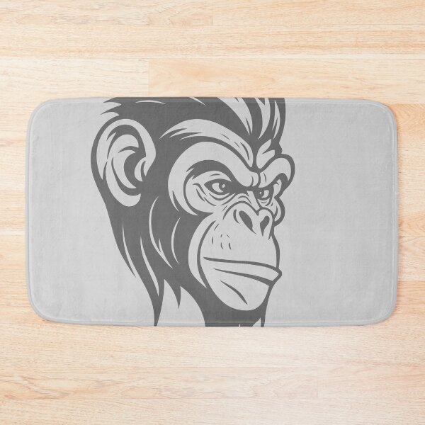 Item preview, Simpel Chimpanzee, Grey & Transparent version. designed and sold by Gert Street.