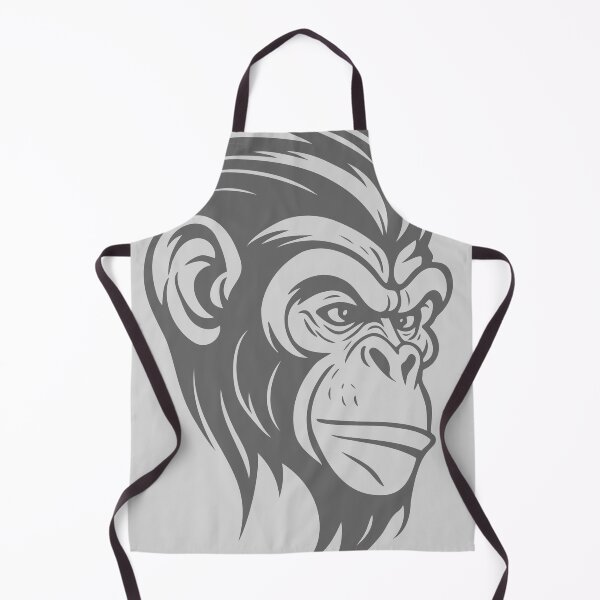 Item preview, Simpel Chimpanzee, Grey & Transparent version. designed and sold by Gert Street.