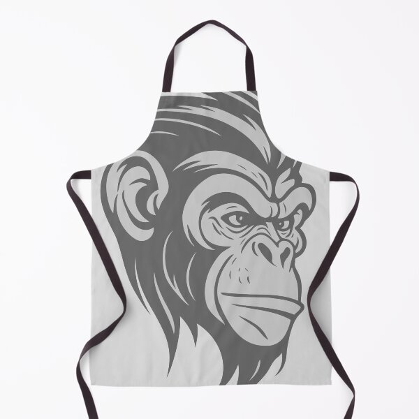 Item preview, Simpel Chimpanzee, Grey & Light Grey version. designed and sold by Gert Street.