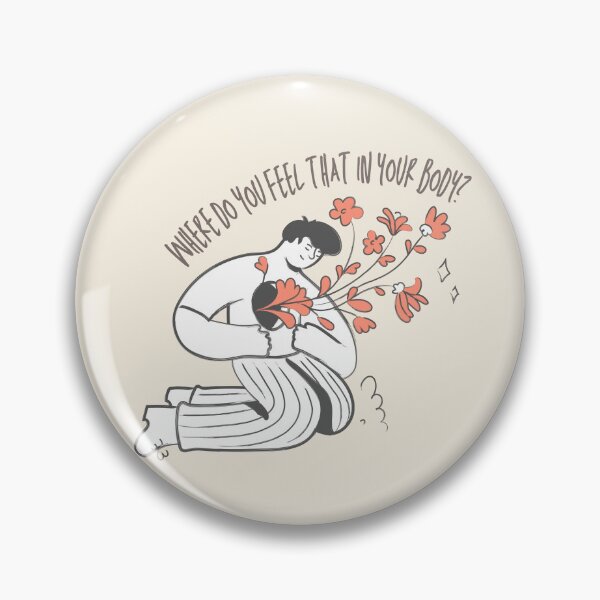 Item preview, Where do you feel that in your body?  designed and sold by ThoughtJumble.
