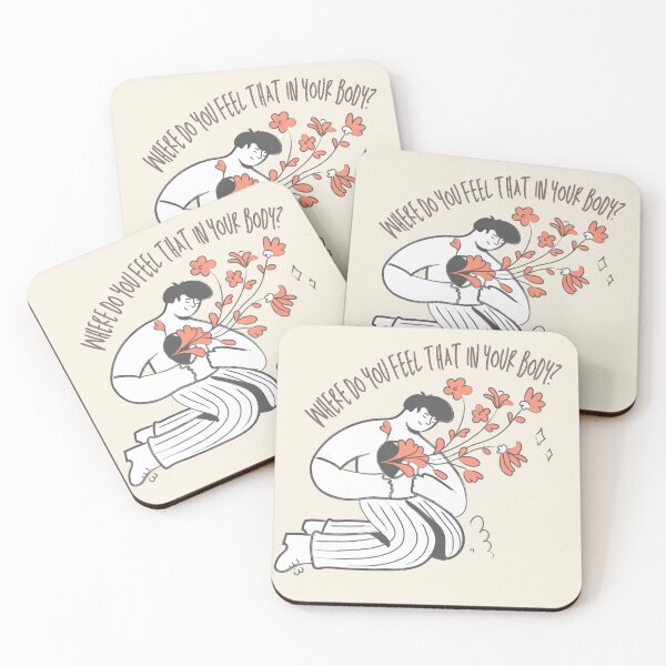 Item preview, Where do you feel that in your body?  designed and sold by ThoughtJumble.