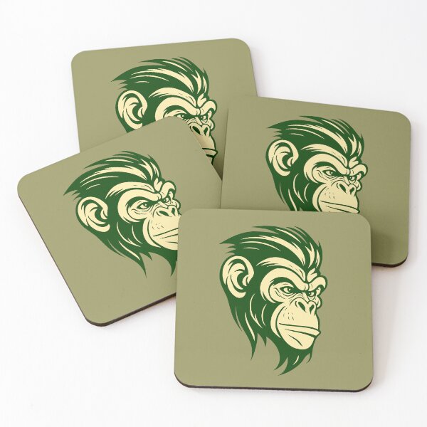 Item preview, Simpel Chimpanzee, Yellow & Green version. designed and sold by Gert Street.