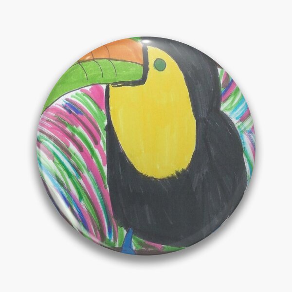 Artikelvorschau, Bunter tropischer Toucan entworfen und verkauft von DanielleGensler.