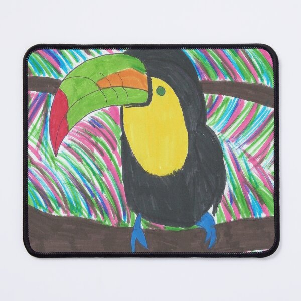 Artikelvorschau, Bunter tropischer Toucan entworfen und verkauft von DanielleGensler.
