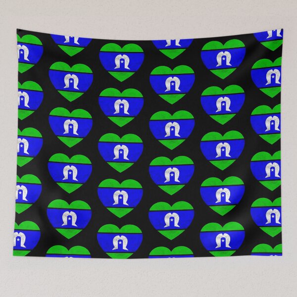 Item preview, Torres Strait Heart [Worn Look] designed and sold by politicalamity.