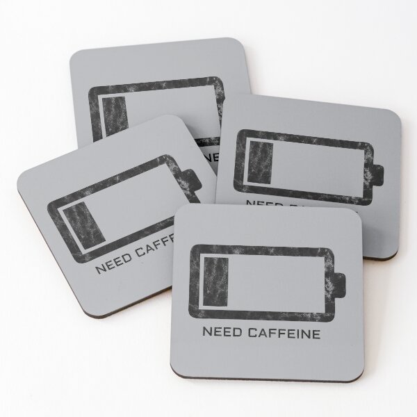 Item preview, Need Caffeine (distressed design) designed and sold by siggyspatsky.