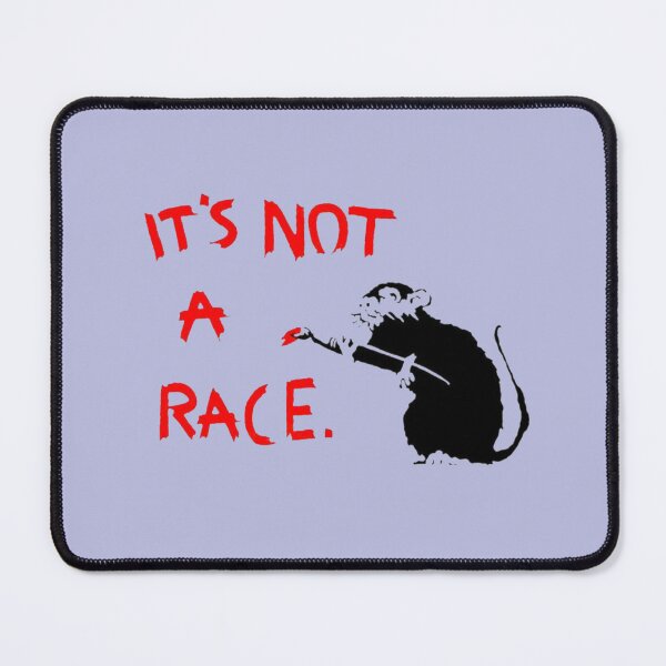 Item preview, Banksy Its Not a Rat Race designed and sold by HebeReynolds.