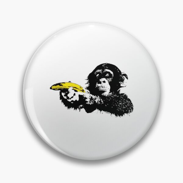 Artikelvorschau, Banksy Bananenaffe entworfen und verkauft von HebeReynolds.