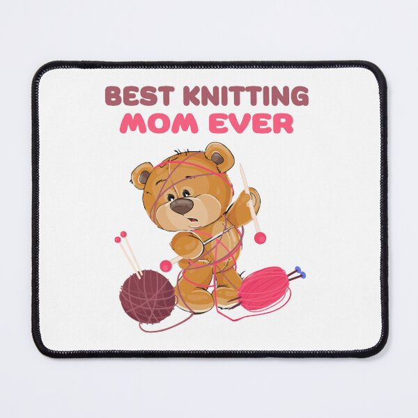 Item preview, Best Knitting Mom Ever designed and sold by Khalmer ⭐⭐⭐⭐⭐.