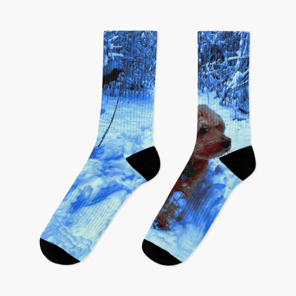 Item preview, Dog Enjoying Snow designed and sold by ontological.