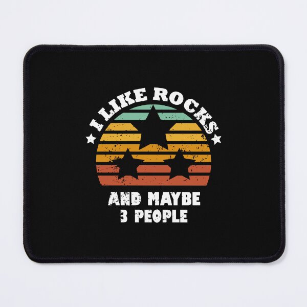 Item preview, I Like Rocks and Maybe 3 People Cool designed and sold by aliceoutline.