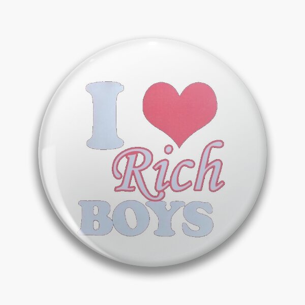Item preview, I love rich boys  designed and sold by animefleur.
