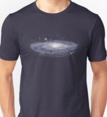 Camiseta unisex ¡Estás aquí!