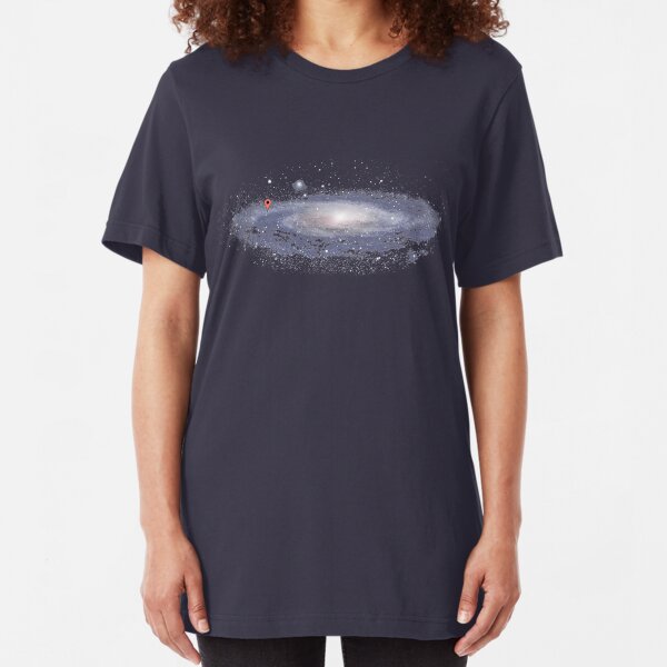 You're Here! Slim Fit T-Shirt