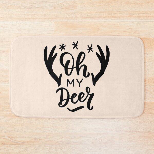 Item preview, oh my deer cute christmas quotes designed and sold by lelixart.