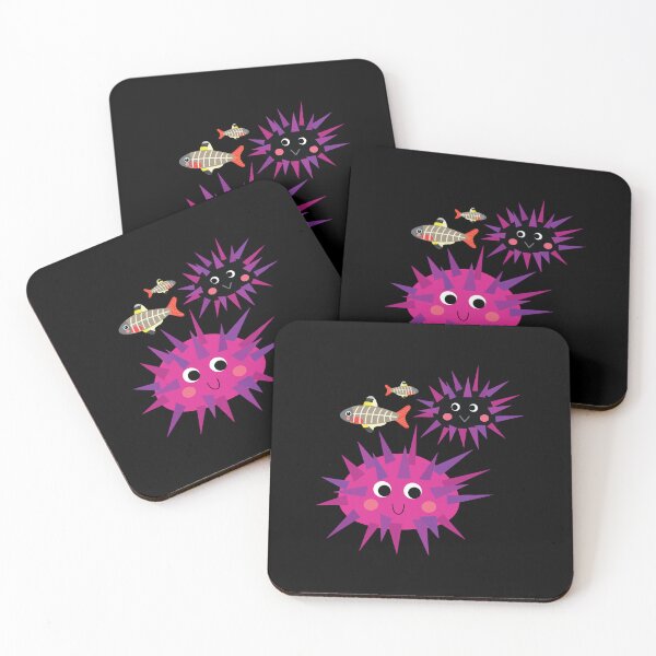 Item preview, Fun Cartoon Underwater Fish and Crustations designed and sold by PrintPortal.