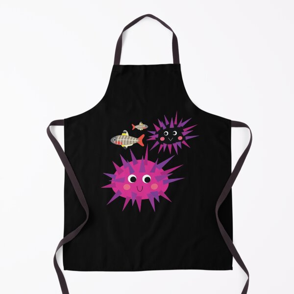 Item preview, Fun Cartoon Underwater Fish and Crustations designed and sold by PrintPortal.