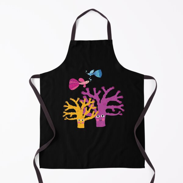 Item preview, Fun Cartoon Underwater Coral, Guppies designed and sold by PrintPortal.