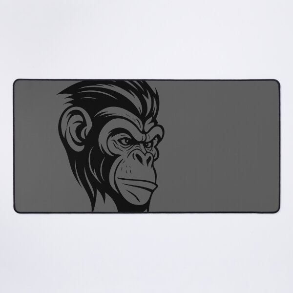 Item preview, Simpel Chimpanzee, Black & Transparent version. designed and sold by Gert Street.