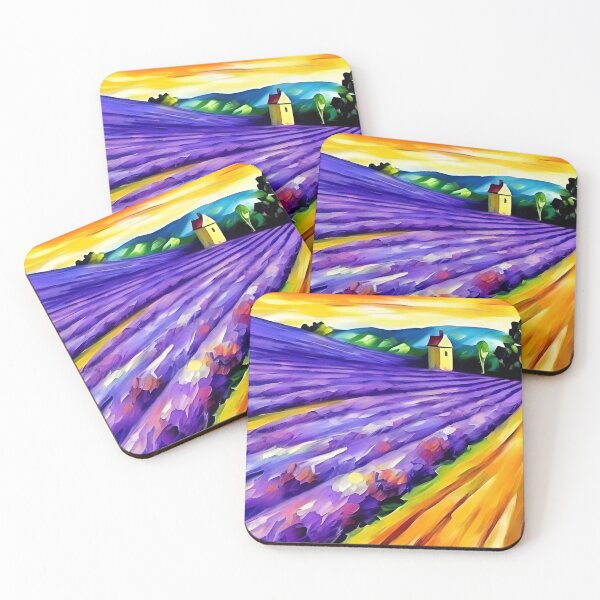 Item preview, Lavender Field - Impressionist Painting designed and sold by Milky-Way-Local.