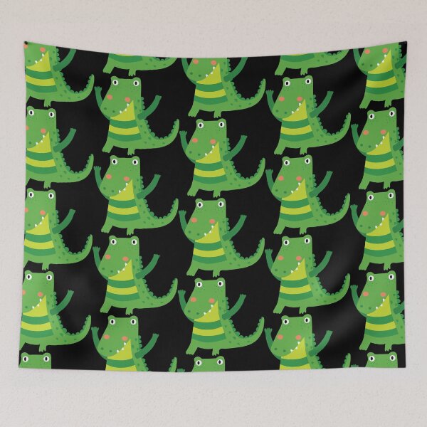 Item preview, Fun Cartoon Aligator Illustration designed and sold by PrintPortal.