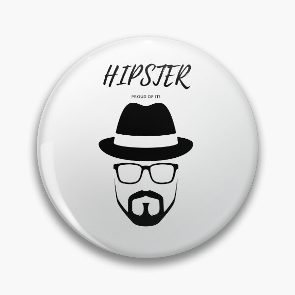 Item preview, Hipster - Proud of it! designed and sold by Violet Grant.