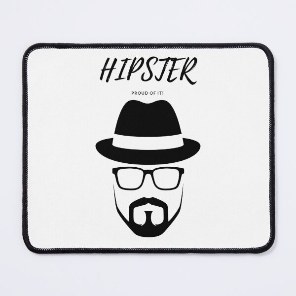 Item preview, Hipster - Proud of it! designed and sold by Violet Grant.
