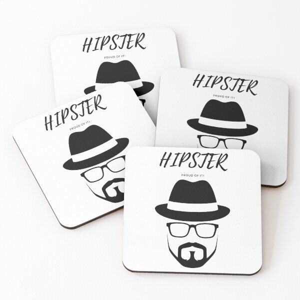 Item preview, Hipster - Proud of it! designed and sold by Violet Grant.