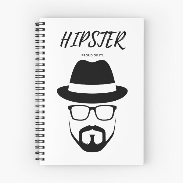 Item preview, Hipster - Proud of it! designed and sold by Violet Grant.