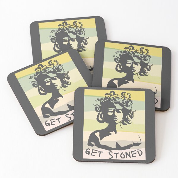 Item preview, Get Stoned With Medusa designed and sold by Unhinged Heather.