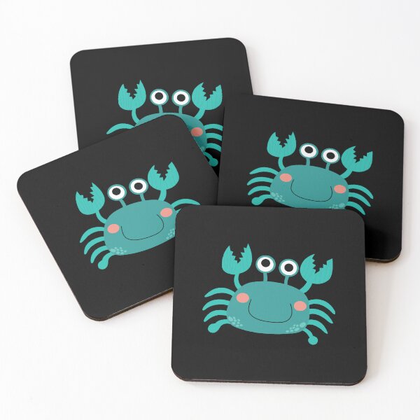 Item preview, Happy Crab Illustration designed and sold by PrintPortal.