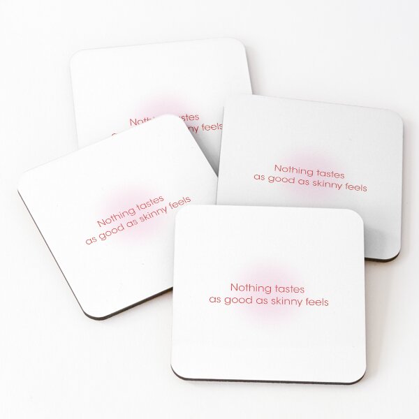 Item preview, Nothing tastes as good as skinny feels designed and sold by LetterByNobody.