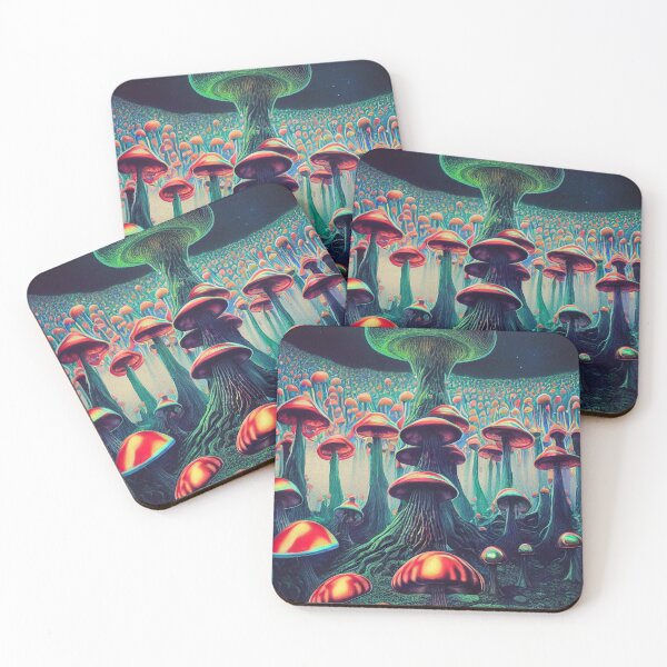 Item preview, Magic Mushroom Forest Nr. 1 designed and sold by thesupremewiz.